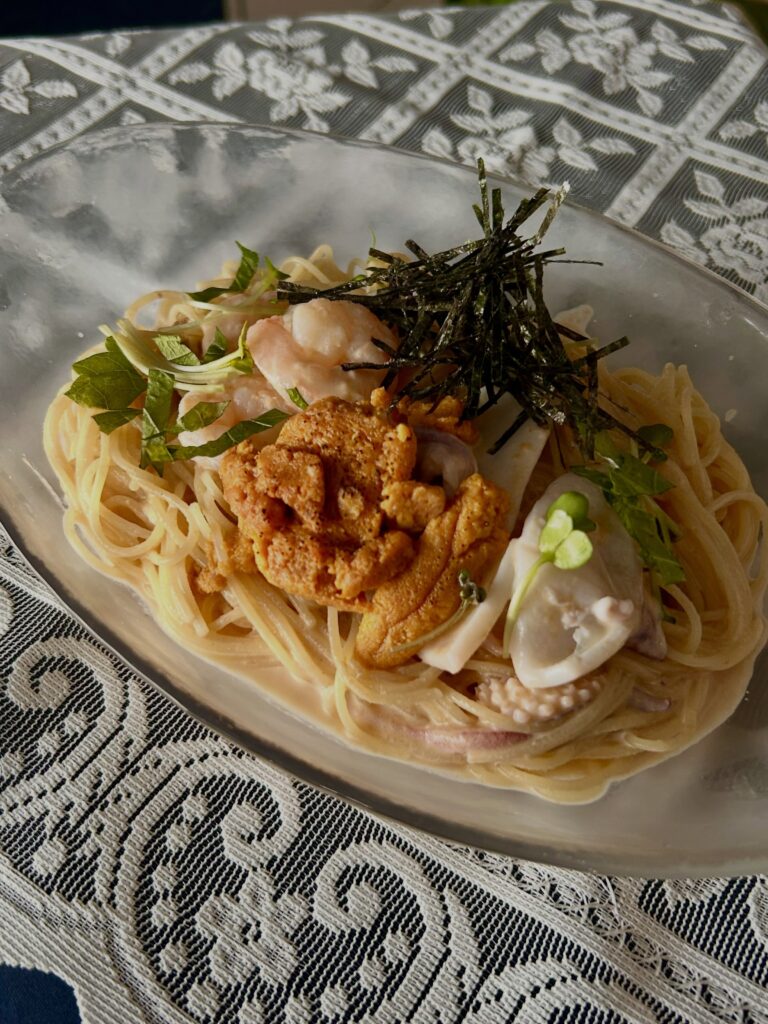 R8.7.5(日)冷製パスタが始まると、毎年楽しみにしてくださるお客様がいてくださいます。